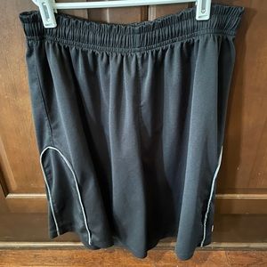 Men’s medium Lifetime workout shorts.